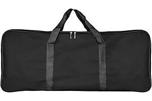 AUTUUCKEE Borsa impermeabile per il trasporto di utensili da barbecue, portatile per esterni, spesso panno Oxford, accessori per barbecue, borsa per campeggio, picnic, viaggio (82 x 17 x 35 cm)