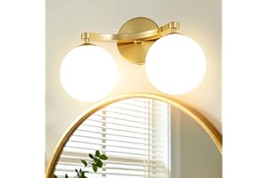 MantoLite Lámpara de pared Vanity Lámpara de pared moderna LED de doble bombilla, luz de lectura Luz de espejo para interiores (incluye 2 bombillas G9*)