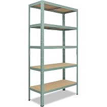 Shelfplaza Étagère Métallique 90x50x40cm - 3 Niveaux, Charge 175kg/niveau - Rangement Garage, Cave - Anthracite