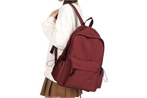 WEPLAN Sac à dos scolaire Sac à dos collège Sac à dos loisir Sac de Voyage Sac d'école léger Résistant à l'eau Sac de travail pour Hommes Femmes School Bag