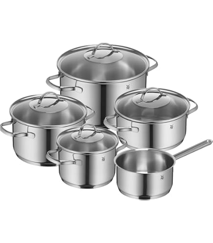 GreenLife Soft Grip Batterie de Cuisine avec Revêtement Antiadhésif en