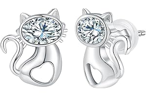 Arrebol Orecchini Donna Ragazze Argento Sterling 925 con Scatola di Gioielli Regalo per Donne Ragazze Moglie Madri Figlia Sorella