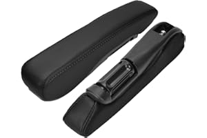 ‎AWAGAS awagas Paar Auto Sitzarmlehne 33cm Universal Auto Armstütze Leder Auto armlehnen polster Auto Sitz Armlehne Handheld Rahmen für LKW PKW Wohnmobil Van Rv Nachrüstung, Schwarz