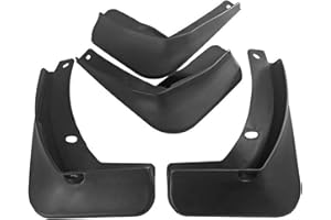 KMQRDZI Mud Flaps Splash Guards for VW Golf Mk7, 4 Pcs Splashproof Front Rear Car Fenders, No Drilling Auto Mudguards, Decorative Wheel Protection Baffle Accessories Easy Installation