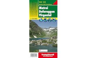 Freytag Berndt Wanderkarten, Matrei - Defereggen - Virgental - Maßstab 1:50 000