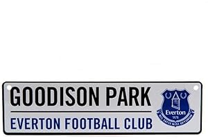 OFFICIAL EVERTON FC GIFTS Everton FC Official Football Gift Window Sign - A Great Christmas/Birthday Gift Idea For Men And Boys