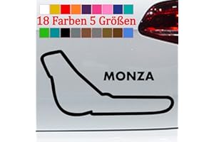 SCONOSCIUTO Generic Monza - Modellino da corsa Track Formula 1 GP Italia Eni Circuit Layout 18 colori 5 misure