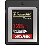 SanDisk Extreme PRO CFexpress-Karte Typ B, 128 GB, bis zu 1.700 MB/Sek., für RAW 4K video
