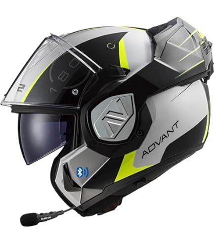 Casco Modular LS2 ADVANT FF910 Con Intercom Sena Integrado - Bluetooth, Pinlock, Homologación ECE 22.06