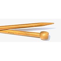 KnitPro Basix Beech Wood Single Pointed Knitting Needles - US Size 10.75 (7mm) 25cm Length