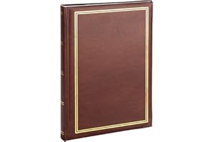 VICTORIA COLLECTION Album Photo Traditionnel pour Photos Format 10x15 - Album Durable pour 300 Photos avec des Espaces Supplémentaires pour des Notes Personnalisées | Facile à Remplir avec des Pochettes en Plastique