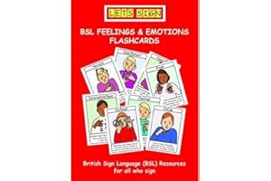 Let's Sign BSL Feelings & Emotions Flashcards