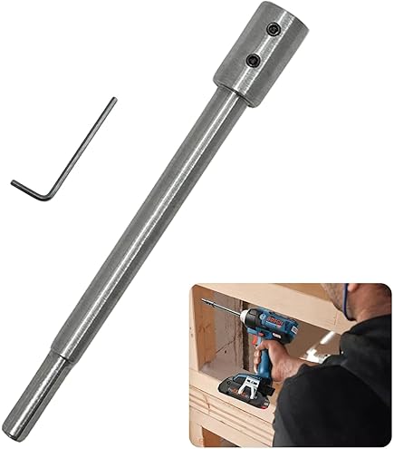 Prolunga Per Punte Da Trapano ASNOMY - 254mm Con Attacco 1/2" Per Forature Profonde - Foto 6