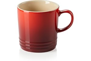 Le Creuset Stoneware Coffee Mug, 350 ml, Cerise, 70302350600002