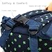 Babyhugs® Kids Walker Safety Harness Back pack with detachable soft toy Reins - Pink Bag with Cute Stripes Teddy Bear