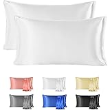 Since Silk 100% Pure Mulberry Silk Pillowcase for Hair & Skin, 20 Momme Grade 6A Silk Pillowcases, Hypoallergenic Soft Silk P