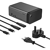 Belkin USB-C Hub, 11&rsquo;i 1 Arada Pro GaN Dock 150 W, Docking İstasyonu | USB-C, USB-A, Ethernet, SD, microSD, 3,5 mm ve 4K HDMI