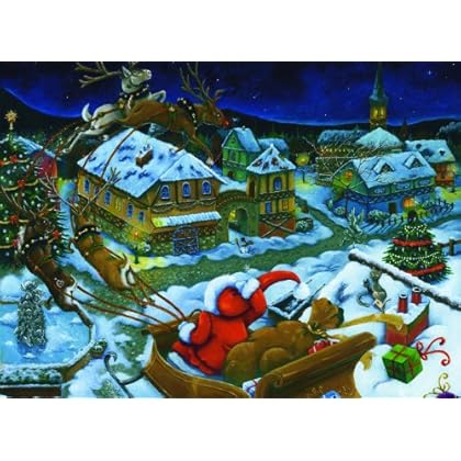 Le petit renne au nez rouge : Calendrier de l'Avent