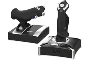 PXN 2119II Gaming USB Interface Flight Controller for Computer with Vibration Controller Compatible with Windows XP