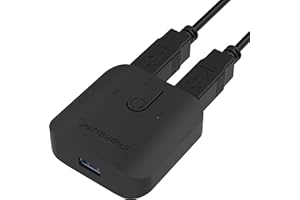 Sabrent Switch USB 3.0 per Più Computer e Periferiche con Spie LED (USB-SW30)