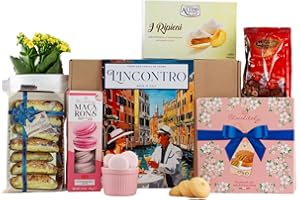L'INCONTRO Italian Afternoon Tea Hamper | Lemon Cake with Orange Marmalade, Cantuccini, & Assorted Sweets | Perfect for Tea Time & Gifting - Special Occasions and Corporate Gifts