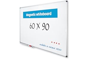 Lavagna cancellabile 90x60 cm con cornice di Vivol - White board e lavagna da muro - Magnetica