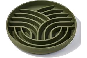 OHMO Silikonowa miska antyżarowa (drzewo życia) z antypoślizgowym dnem i przyssawką, nietoksyczna miska dla średnich kotów i psów