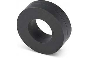 Stora runda magneter med hål, stora kraftfulla keramiska cirkulära magneter, OD60 x ID32 x 10 mm, för industri, vetenskap, py