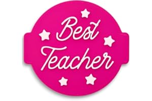 1066 Factory Best Teacher Embosser Stamp for Icing, Fondant, Frosting, Sugar Paste, Cupcake, Cake, Cookie, Baking, Decoration