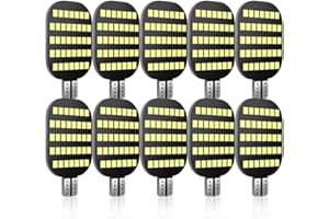 Auxbeam 921 RV Interior LED Light Bulbs, Super Bright 38-SMD 6000K White T10 912 194 LED Light Replacement Bulbs for RV Ceiling Dome Light, Camper Trailer Motorhome Boat Interior Light, 12V DC, 10 PCS
