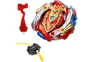 AYADOS B-129 Ultra Achilles + Launcher und Griff Kreisel für Burst Evolution Rise Surge Arena