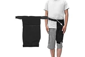 FYEARFLY Soporte para Bolsa de Drenaje de Orina, Soporte para Bolsa de Pierna con Catéter con Correa Elástica, Estable, Movimiento Libre, Dispositivo De Estabilización De Tubo De Drenaje Urinario Respetuoso