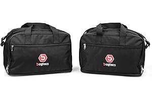 BAGTECS Set borse interne per valigie per Moto Guzzi Stelvio / V85 TT VB5