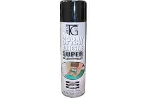 IMPERIAL STUDIOS True Grip 500ml Multi-Purpose Carpet Adhesive Spray - Strong Bond for Flooring, Vinyl, Wood, Foam, Upholstery, Underlay & Concrete - Quick Dry, Heavy Duty High Temperature Glue