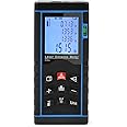 Real Instruments Laser Distance Meter Distance Meter Laser Measurer Compact Laser Distance Waterproof Level 40M/131Ft /1574Inch Portable Laser Range Finder Distance Measuring Meter Tape (LDM-40M)