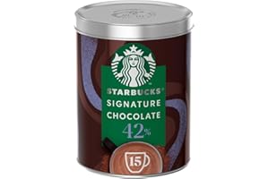NESCAFÉ Starbucks Signature Chocolate Hot Chocolate 42 Percent Cocoa Powder, Brown, 330 g