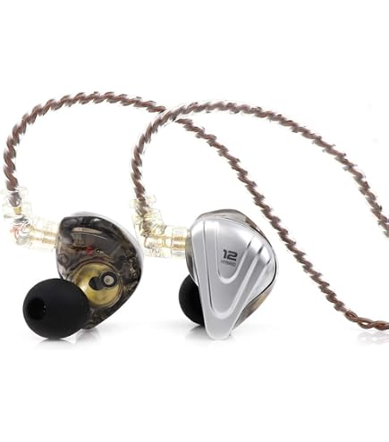 KZ ZAR HiFi In-Ear-Kopfhörer – 1DD+7BA Hybrid, Abnehmbares Kabel, Für Musiker & Audiophile