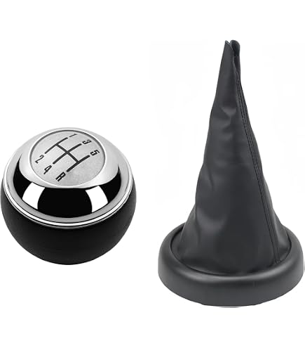Pomello E Cuffia Cambio Per BMW MINI Cooper R50 R52 R53 (2001-2008) – In ABS E Pelle, Design Elegante