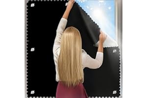 QAZANTEIAR tenda velux,tenda oscurante da interno compatibile con VELUX S06 966（96CM*93CM),Blackout al 100%,Tenda oscurante con 8 ventose, isolamento termico, Installazione semplice