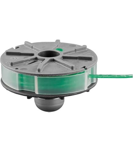 EVENLINKICS 5307-20 Bobines De Fil Compatibles Avec Les Coupe-bordures Gardena 9807, 9808, 9809, 9827, 8846, 8847, 8848, 9870, 9872, 9874 (4 Bobines De Fil + 1 Couvercle De Débroussailleuse