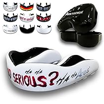 Paradenti Ares Fightwear Slim Fit - Per MMA, Boxe, Sport Da Combattimento | Con Scatola Igienica