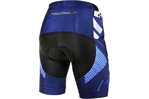 BSBUY Cykelshorts herr mountainbike byxor underkläder cykel undershorts 5D gel vadderad adsorbent cykelbyxor cykling halvbyxo