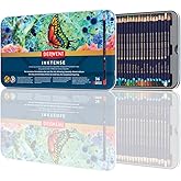 Derwent Inktense permanent water-soluble water-soluble water crayons, set of 36, colored pencils with 4 mm premium core strength