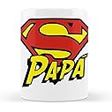 Open Island Tazza ** Super Papà. ** Idea regalo per la festa del papà, ** Ottima qualità**