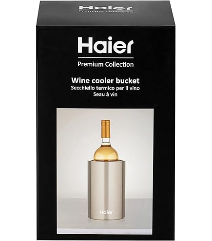 Vinoteca Haier HAKWBD 60 - 44 Botellas, 2 Zonas De Temperatura, Madera Y Cristal Anti-UV