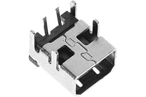 THE TECH DOCTOR Replacement Power Socket Charging Jack Port Dock Connector for Nintendo 2DS / DSi/DSi XL (Straight Pin)