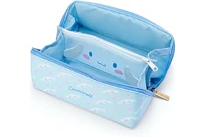 Achnr My Melody Pencil Case, Cinnamoroll Stationery Bag, Multicolor Pencil Case, Pom Pom Purin Cosmetic Bag, Compact Zipper Bag (Color : Blue)