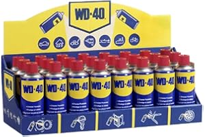 WD-40 WD40 DE6010 400ml Aerosol lubricante de aplicación general (Aerosol, Negro, Azul, Amarillo), paquete de 24