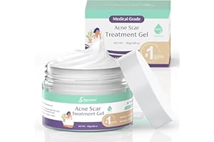 Skiennix 30g Acne Scar Removal Cream, 100% Medical Grade Advanced Scar Gel for Face, Scar Treatment for Old and New Scars, Reduces The Appearance of Scars for Face Acne, Surgical, Injury, Burns