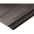 BNELL Carpet & Floor Edging Trim Strip,Self Adhesive-PVC Floor Transition Strip,Thresholds for Doorways with a Height Less Than 3 MM (6.56FT_Black)